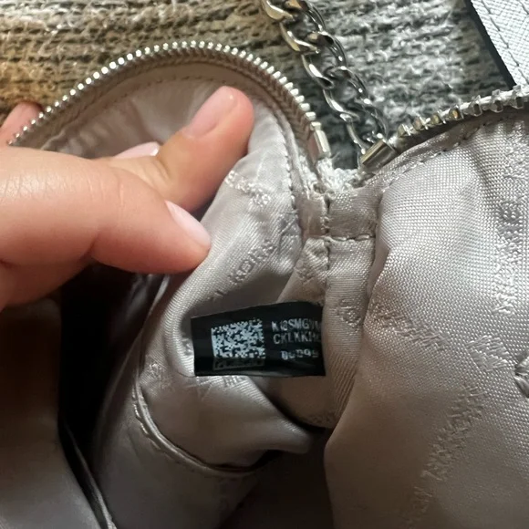 Michael Kors Silver Crossbody Bag - Picture 7 of 7